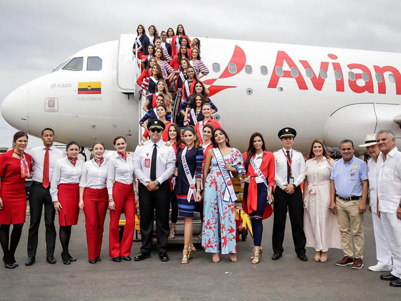 Recibimiento Aeropuerto Rafael Núñez