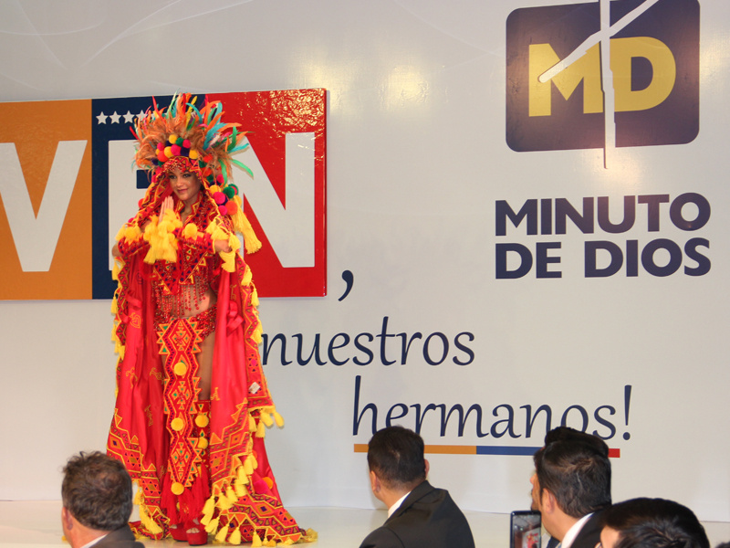 La Srta. Colombia® Gabriela Tafur y su Corte Real participarán en el Banquete del Millón