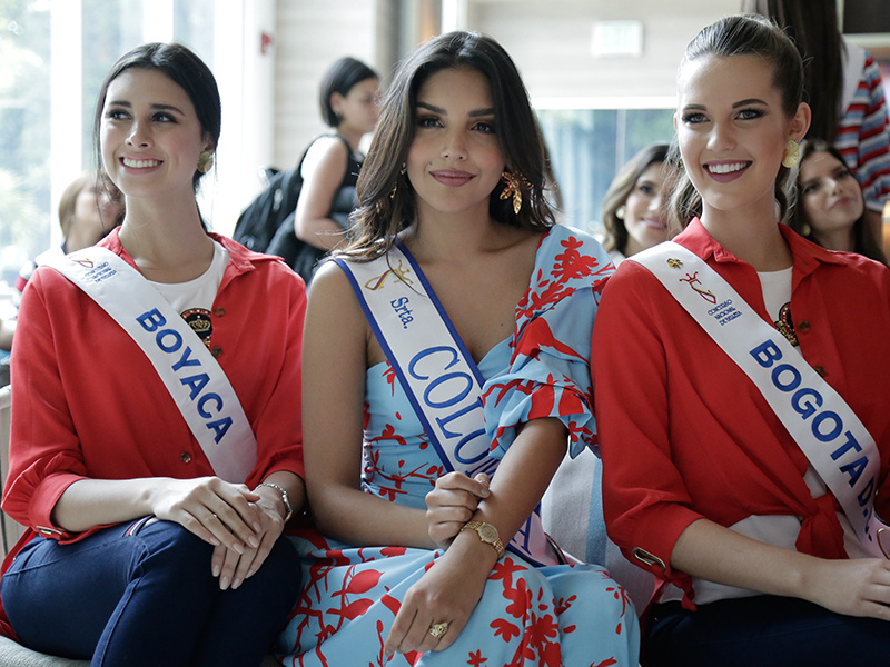 Recibimiento a las Reinas en el Hotel Hilton Cartagena