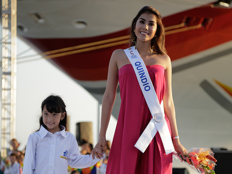 Sociedad Portuaria recibió a las reinas nacionales